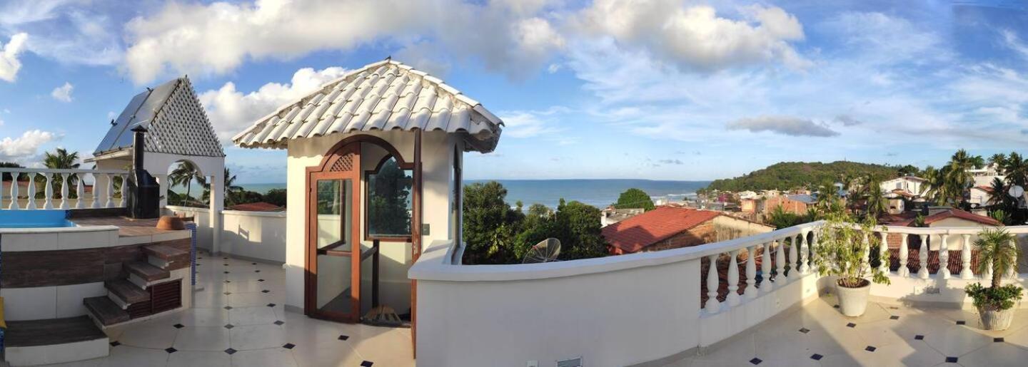 Castelo Do Ceu, Casa No Centro De Pipa Vista Mar Villa Praia de Pipa Eksteriør billede
