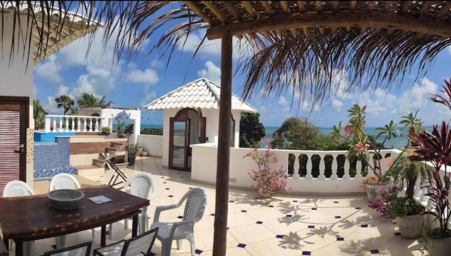 Castelo Do Ceu, Casa No Centro De Pipa Vista Mar Villa Praia de Pipa Eksteriør billede